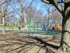 At the east end of Keefe Avenue is Kern Park
