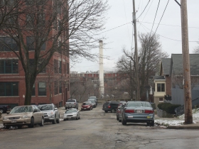 East end of Meinecke Avenue