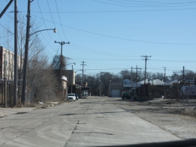 East Nash Street looks like an alley