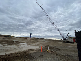 Forensic Science Center construction site