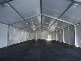 Sixteenth Street Community Health Centers COVID-19 tent