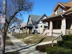 Homes on Keefe Avenue