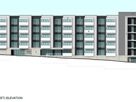 East (Jackson Street) Elevation
