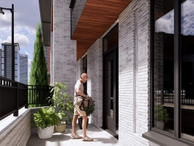 Townhouse entry