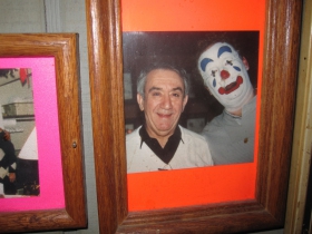 Peter Peter Picciurro and Happy, Happy the clown