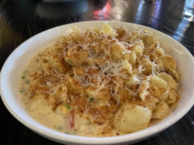 Shells with E & F House Cheese Sauce