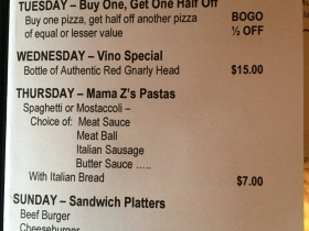 Zaffiro’s Pizza