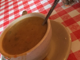 Eggplant soup