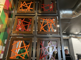 Arty design feature
