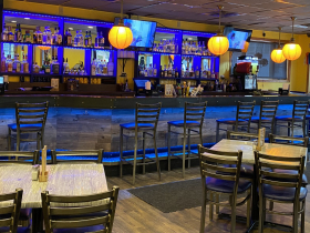 The bar at Al Pastor