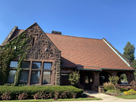 The visitors center