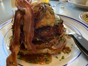 Meatloaf with Beer Gravy