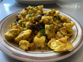 Curry Cauliflower side