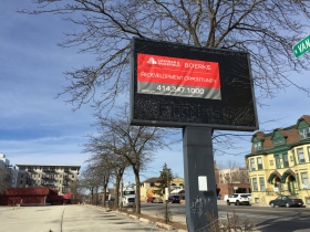 Redevelopment site, former Buca di Beppo and parking lot.