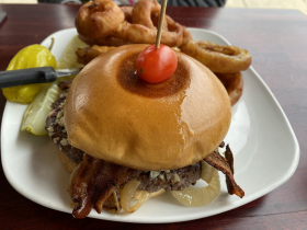 Black and Blue Burger