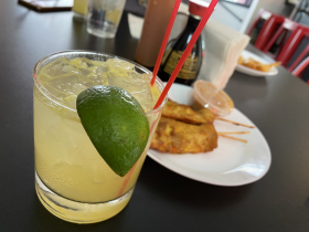 Thai Chili Passion Fruit Paloma