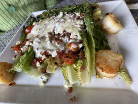 Blackened Scallop Salad