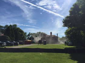 Demolition of Chris Abele's historic Eschweiler house