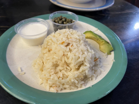 Accompaniments to the ajiaco
