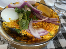 Chicken biryani