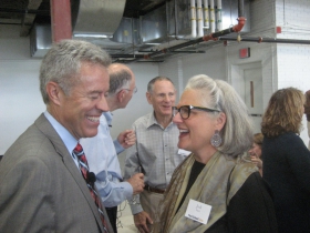 Mark Mone and Jodi Peck