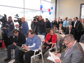 The press was out in force for Summerfest's announcement