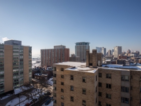 View from 1633 N. Prospect Ave., #12B