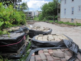 Construction of a single-family home at 1114 E. Kane Pl.
