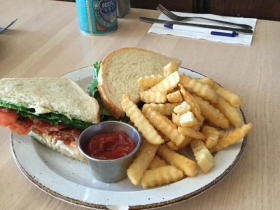 BLT with avocado