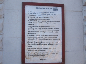 Grilling rules