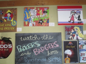 Watch the Packers and Badgers