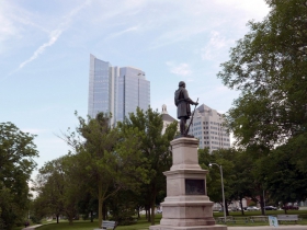 Solomon Juneau Statue