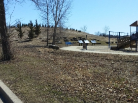 Keefe Avenue at the Menomonee River Parkway and Hartung Park