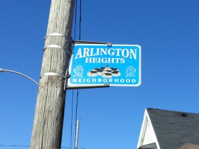 Keefe Avenue passes through the Arlington Heights Neighborhood.