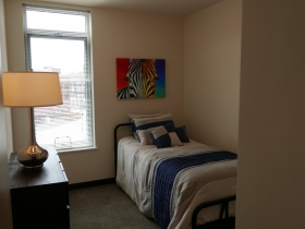 Model unit in Greenwich Park Apartments