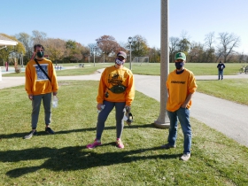 Election Defenders at Gordon Park.