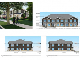 Rendering for Layton Preserve by Knothe & Bruce Architects.