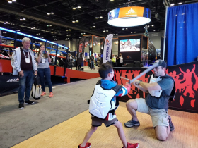 Hilleshiem said the trade show went well.
