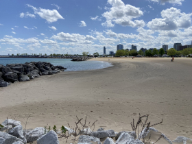 McKinley Beach. Photo taken May 22, 2024 by Graham Kilmer.