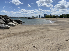 McKinley Beach. Photo taken May 22, 2024 by Graham Kilmer.