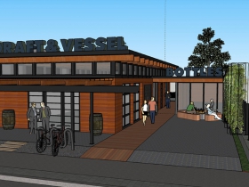Draft & Vessel Wauwatosa Rendering