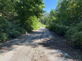 Ravine Road. Photo by Graham Kilmer, Aug. 2023.