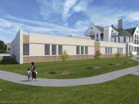 Rendering of the Maryland Avenue Montessori School addition