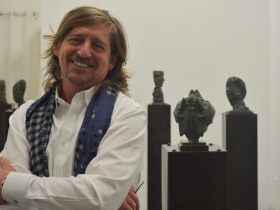 Rob Neilson and his Purgatory Misplaced series in the Frank Juarez Gallery