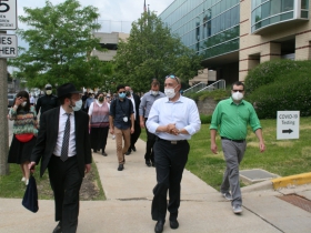O'Rell Willliams (blue shirt)