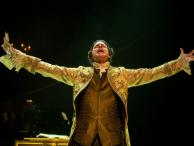 Matt Daniels (Antonio Salieri) in Skylight Music Theatre’s production of Amadeus running January 23 through February 8, 2026.