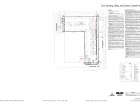 Grading, utility, and erosion control plan