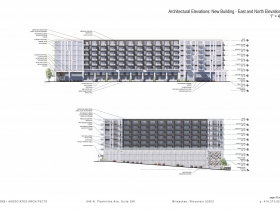 East and North elevations