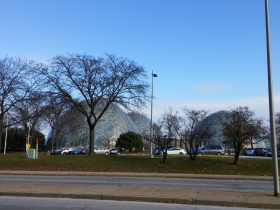 The Domes at the north end of S. Layton Boulevard