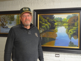Thomas Buchs and his plein air art